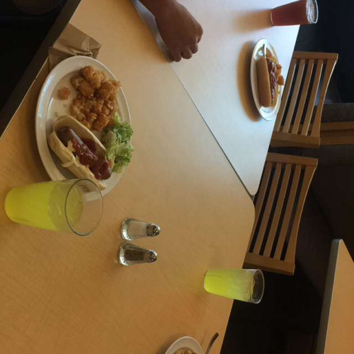 Ate really good food.