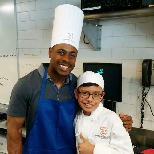 Curtis Granderson and Aristo Sanunga