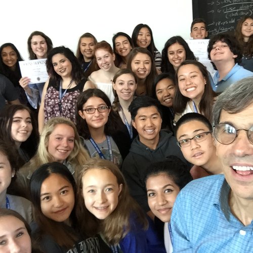 Our class photo with Dr. Raifman