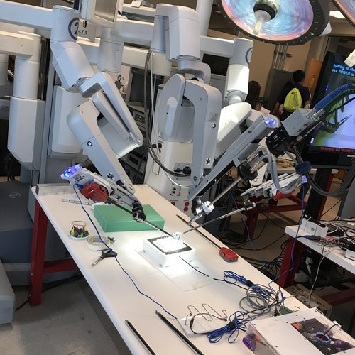 The Da Vinci surgicla robot!!