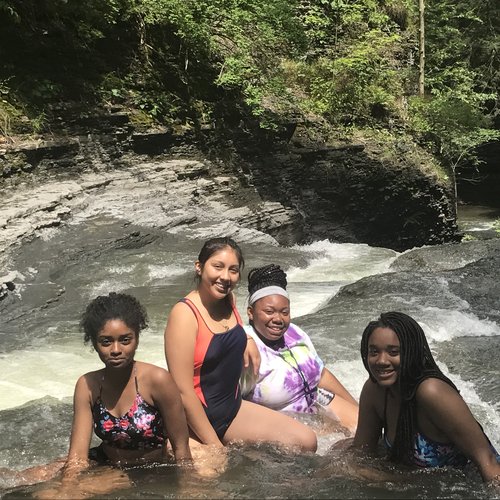 When we went to Treman State Park 