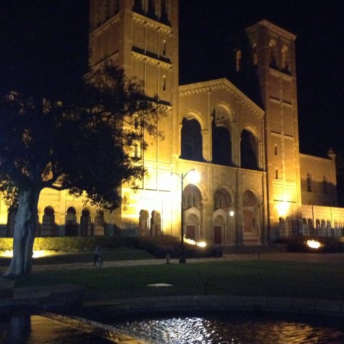 UCLA's campus is beautiful and never-ending! I must have walked over two miles a day to get to my classes, dorm, committee sessions, and the dining hall! I loved every second of ot, though, because the campus is gorgeous and the weather was great. 