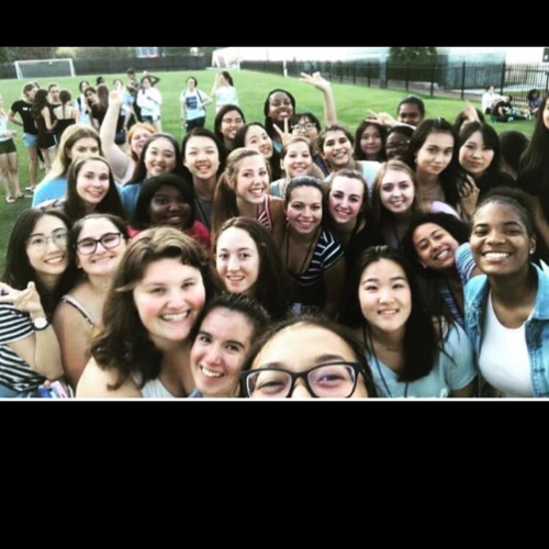 My first songfest! My floor won!!!